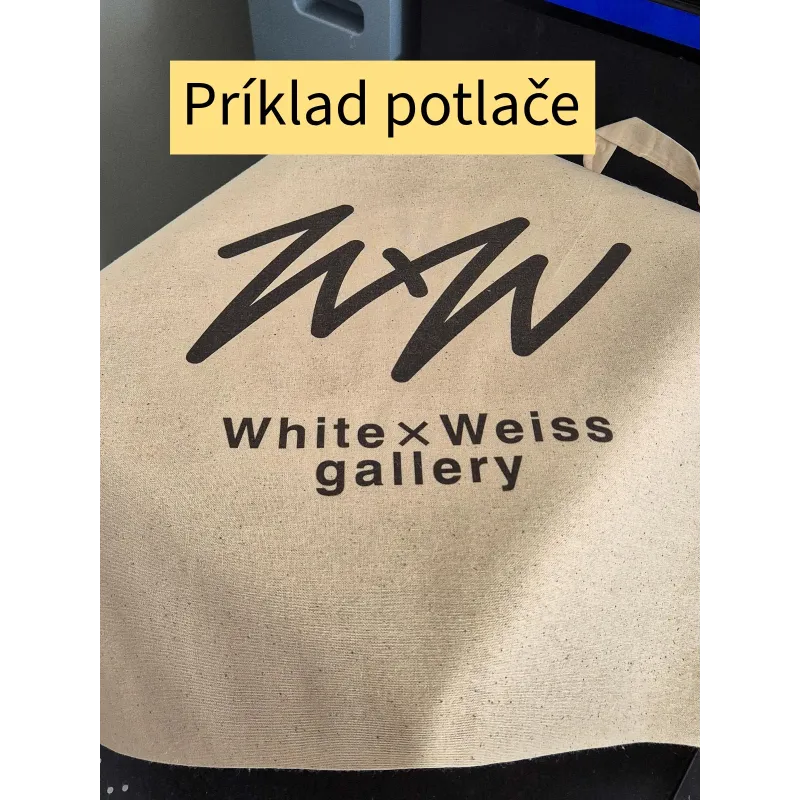 Príklad potlače tašky Príklad potlače tašky
