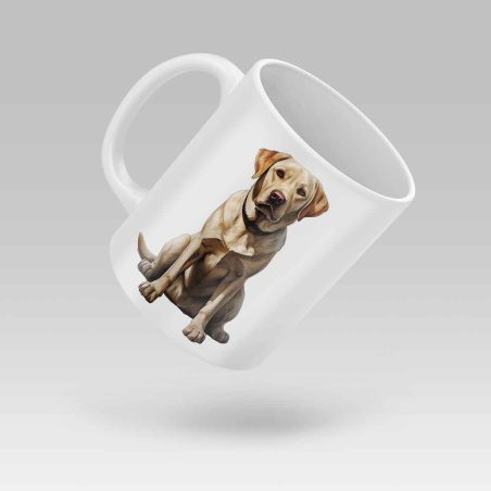 Keramický hrnček s potlačou: Labrador