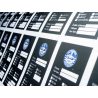 Nálepka na výmenu oleja s logom | Profesionálne štítky pre autoservis Nálepka na výmenu oleja s logom | Profesionálne štítky pre autoservis