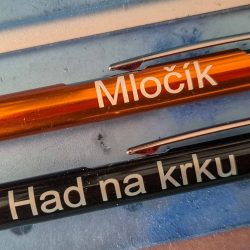 Hliníkové pero Ascot s gravírovaním v cene | bkstudio.sk