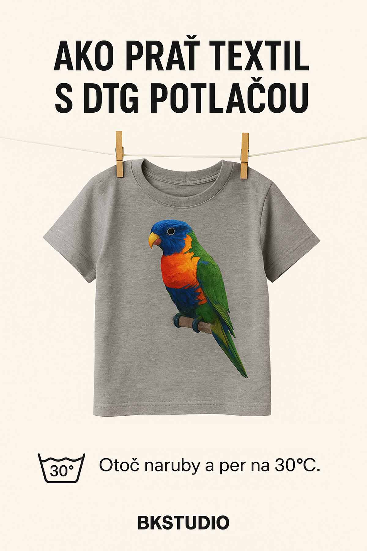 Ako sa starať o potlačený textil DTG metódou, aby vydržal čo najdlhšie